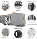 Class A RV Cover GRAY Wateproof-6