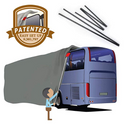 NEW EASY SETUP Class C RV Cover GRAY