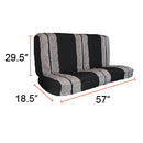 Saddle Blanket Full Size Pickup Trucks Bench Seat Cover-4