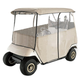 Deluxe 2-Person Golf Cart Cover BEIGE