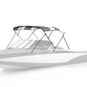 3 Bow Bimini Top LIGHT GREY/WHITE - High Quality Bimini Tops