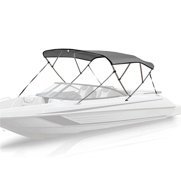 4 Bow Bimini Top LIGHT GREY - High Quality Bimini Tops