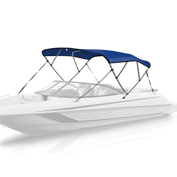 4 Bow Bimini Top PACIFIC BLUE - High Quality Bimini Tops